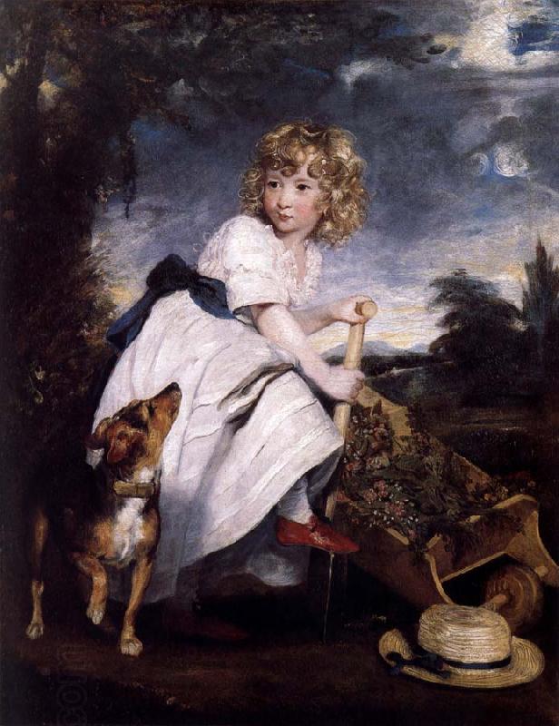 Sir Joshua Reynolds Master Henry Hoare as The Young Gardener China oil painting art